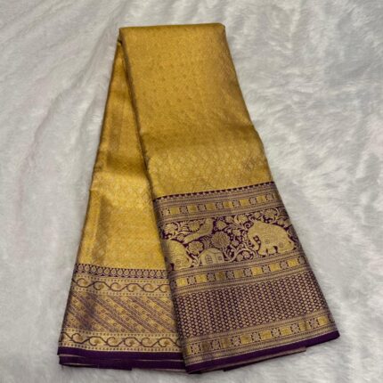 Kanchivaram Saree 1.5gm gold
