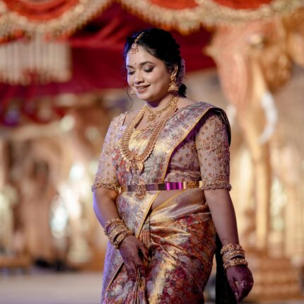 Pure Meenakari Silk Saree