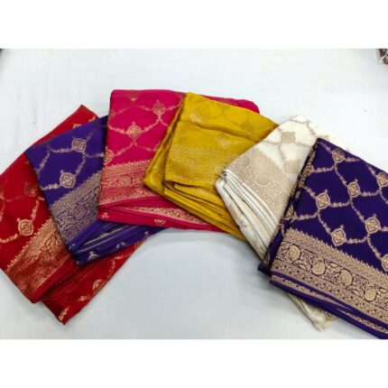 Gajji satin premium  Saree