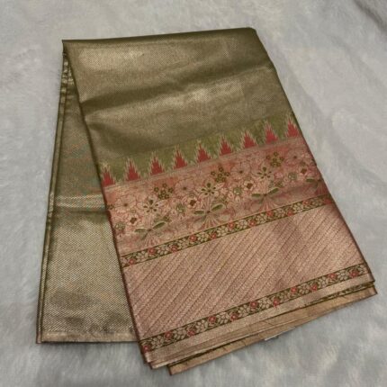 Bridal tissue semi silk