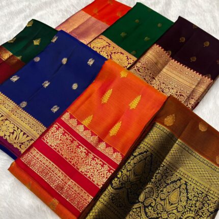 Samrat Pure Kanchipuram Silk Saree