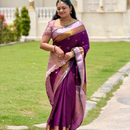 Vihaara Pure Kanchipuram Silk Saree