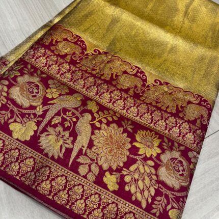 Swarna Pure Kanchipuram Silk Saree