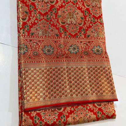 Rutvi Pure Kanchipuram Silk Saree